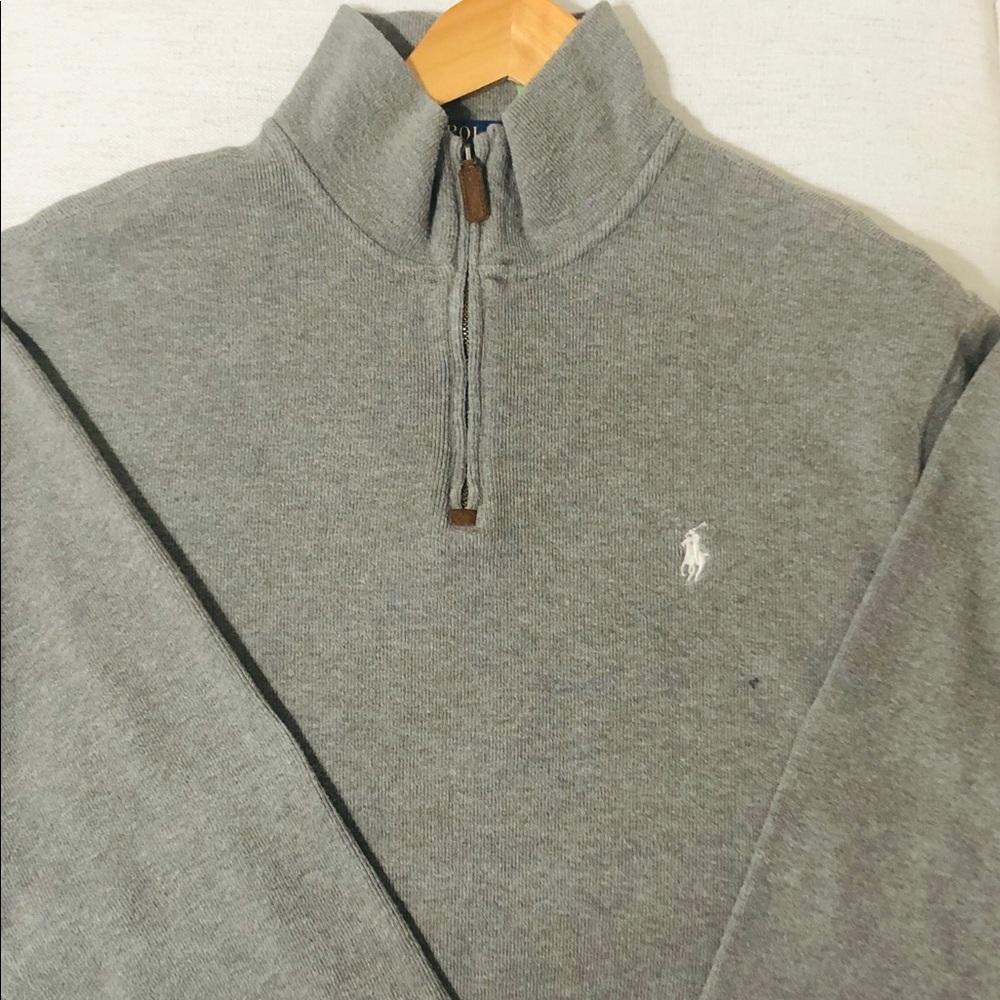 Polo 1/4 zip Sweater